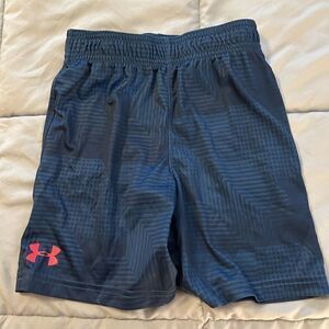 Under Armour Kids Shorts - Black with Red Logo